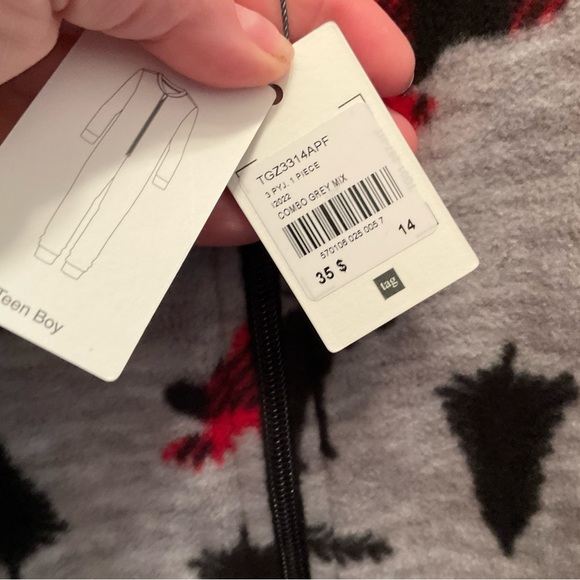 NWT One-Piece Pajamas - Picture 3 of 4